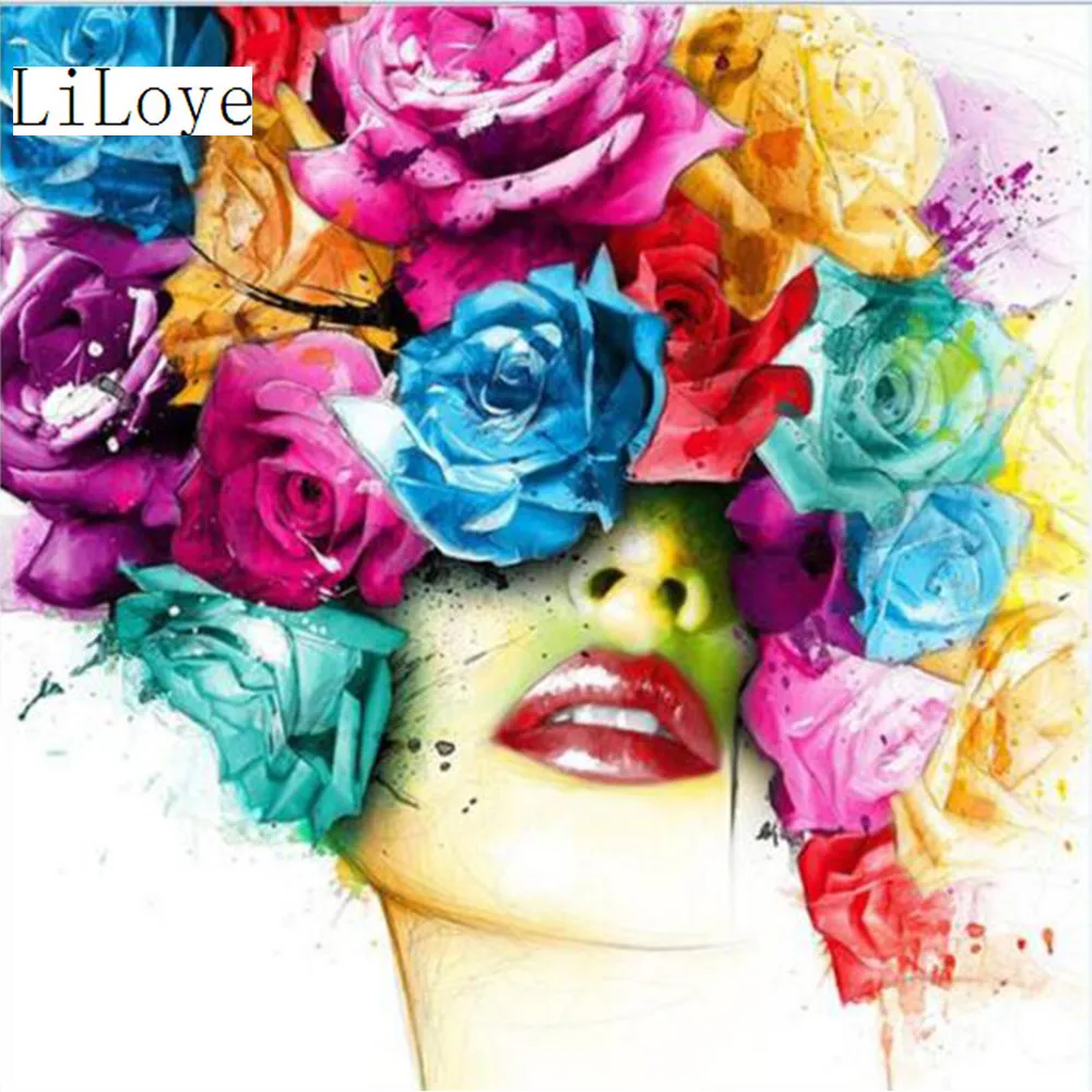 LI LOYE Needlework DIY Cross stitch Sets For Embroidery kits Flower lady Pattern Printed Cross Stitch Wall Home Decor Gift FZ206
LI LOYE Needlework DIY Cross stitch Sets For Embroidery kits Flower lady Pattern Printed Cross Stitch Wall Home Decor Gift FZ206
