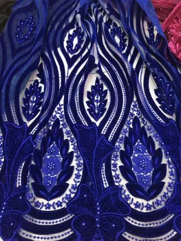 High Quality Net Lace Blue African Lace Fabric Embroidery African Nigerian Beaded Lace Fabric Women Tulle Lace Fabric D20782
High Quality Net Lace Blue African Lace Fabric Embroidery African Nigerian Beaded Lace Fabric Women Tulle Lace Fabric D20782