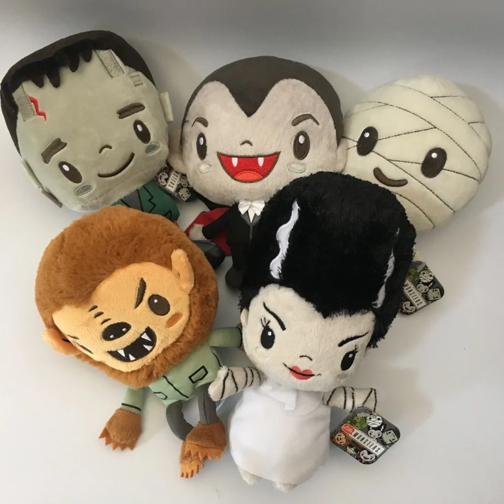Wolfman/ Frankenstein/MUMMY/ Bride PlushToy Frankenstein Stuffed Animals Toys
Wolfman/ Frankenstein/MUMMY/ Bride PlushToy Frankenstein Stuffed Animals Toys