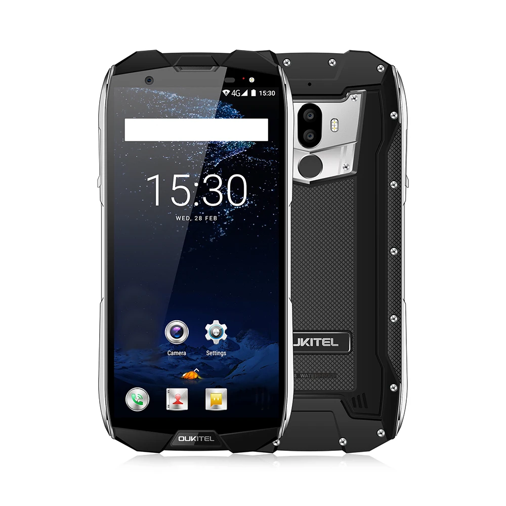 OUKITEL WP5000 фаблет 4G 5 7 '✖MP Android 1 Helio P25 Octa Core 2 ГГц 6 ГБ + B IP68 Водонепроницаемый