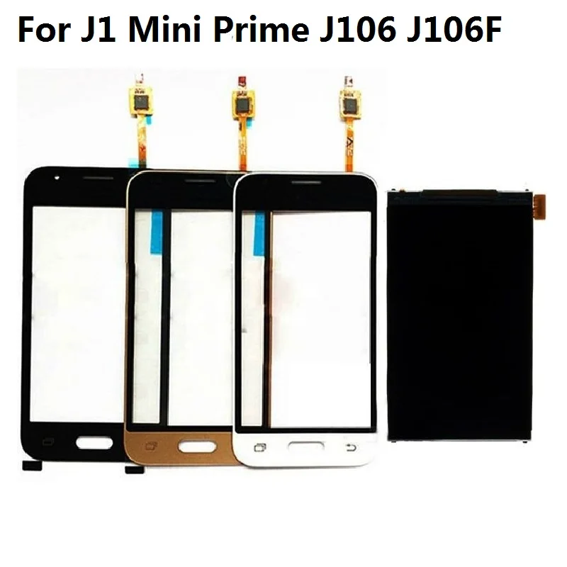 ЖК экран с дигитайзером сенсорного экрана для Samsung Galaxy J1 Mini Prime J106 J106F J106H J106F/DS клей