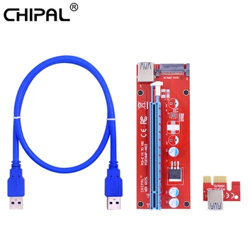 CHIPAL 10pcs VER007S 0.6M PCI-E Riser Card 007S PCI Express 1X to 16X Adapter USB 3.0 Cable SATA Power for Bitcoin Mining Miner
CHIPAL 10pcs VER007S 0.6M PCI-E Riser Card 007S PCI Express 1X to 16X Adapter USB 3.0 Cable SATA Power for Bitcoin Mining Miner