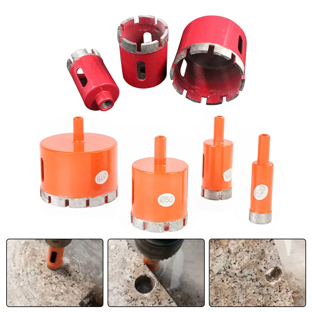 orange/red Diamond Drill Bit high quality metal Hollow Core Drill Bit for Glass Ceramic Porcelain Tile Marble Granite Drill Bit
orange/red Diamond Drill Bit high quality metal Hollow Core Drill Bit for Glass Ceramic Porcelain Tile Marble Granite Drill Bit