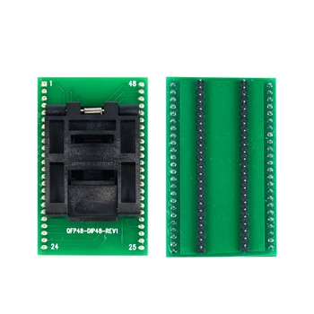 2019 New QFP48 to DIP48 IC Test Socket 0.5mm Picth /LQFP48 tO DIP48 Programming Adapter / TQFP48 to DIP48Adapter free shipping
2019 New QFP48 to DIP48 IC Test Socket 0.5mm Picth /LQFP48 tO DIP48 Programming Adapter / TQFP48 to DIP48Adapter free shipping