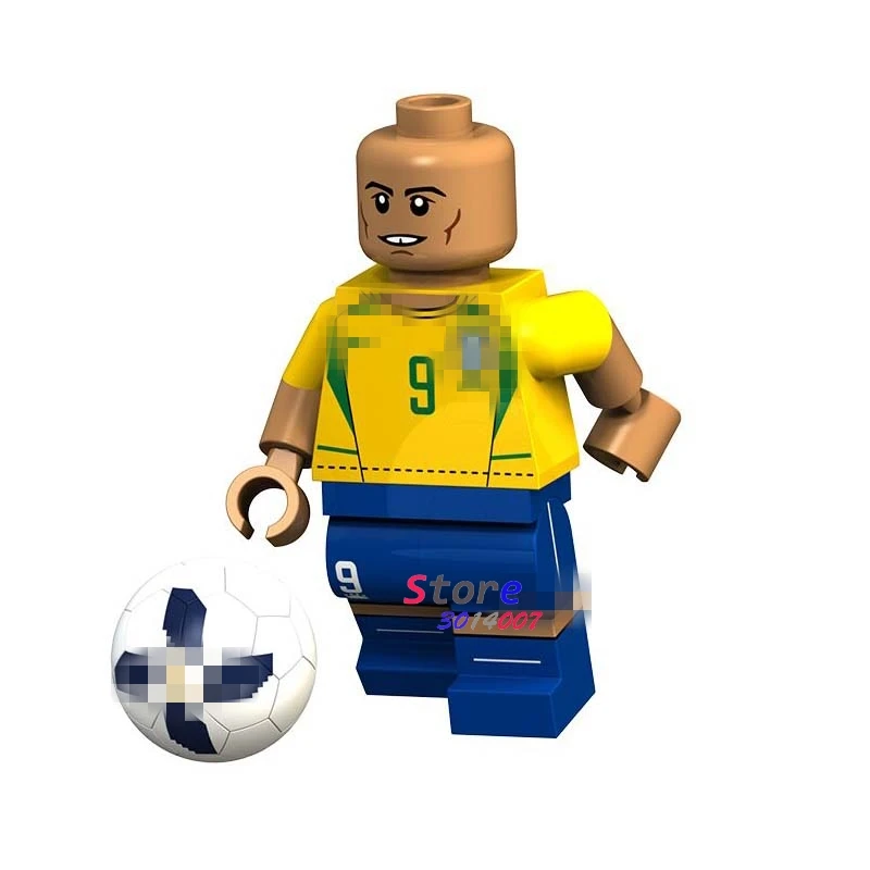 1PCS model building block action figure starwars superheroes Famous Football Player Luiz Nazario Doll diy toys for children gift
1PCS model building block action figure starwars superheroes Famous Football Player Luiz Nazario Doll diy toys for children gift