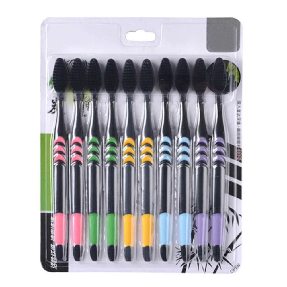 10PCS/set Ultra Soft Bamboo Charcoal Nano Toothbrush Tooth Brush Dental Care Daily Care YUF99
10PCS/set Ultra Soft Bamboo Charcoal Nano Toothbrush Tooth Brush Dental Care Daily Care YUF99