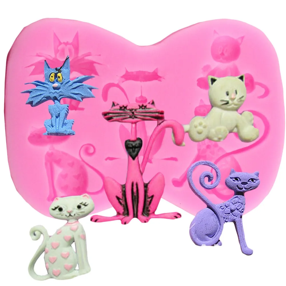 Kittens Silicone Mold Baby Birthday Party DIY Cake Decorating Tools Fondant Chocolate Clay Fimo Candy Mould
Kittens Silicone Mold Baby Birthday Party DIY Cake Decorating Tools Fondant Chocolate Clay Fimo Candy Mould