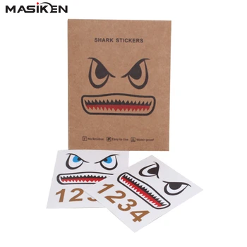 MASiKEN Funy Shark PVC 3M Decals Skin Sticker for DJI Mavic Pro Drone Battery Glue Camera (2 sets. blue eye set & black eye set)
MASiKEN Funy Shark PVC 3M Decals Skin Sticker for DJI Mavic Pro Drone Battery Glue Camera (2 sets. blue eye set & black eye set)
