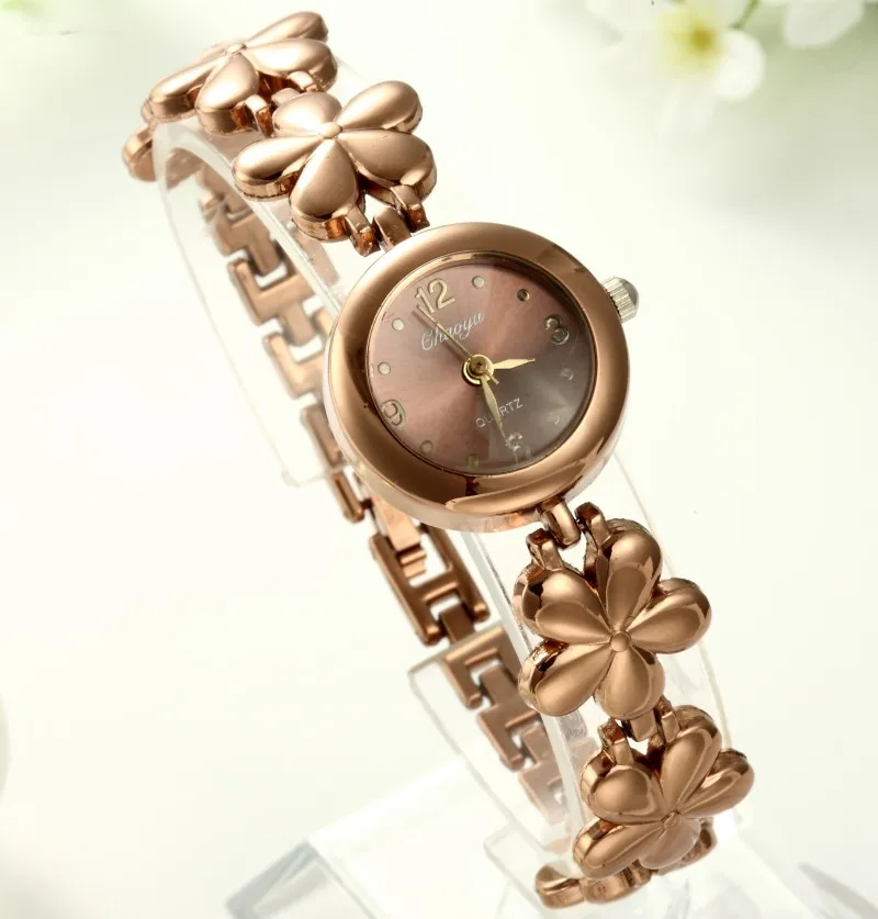 Rose Gold Flower Bracelet Watch Women Watches Female Quartz Analog Wristwatch relogio feminino Hour bayan saati Drop Shipping
Rose Gold Flower Bracelet Watch Women Watches Female Quartz Analog Wristwatch relogio feminino Hour bayan saati Drop Shipping