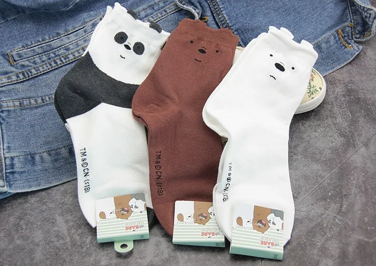 Cute we bare bears waist Socks middle Cut Ankle Sock 3D warm Cotton breathable Grizzly Panda Ice Bear socking gift
Cute we bare bears waist Socks middle Cut Ankle Sock 3D warm Cotton breathable Grizzly Panda Ice Bear socking gift