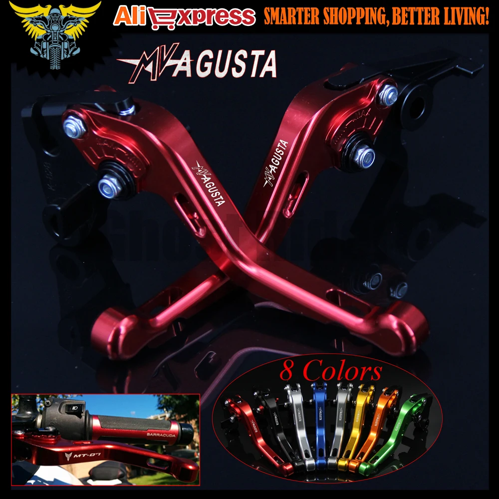 8 Colors Red CNC Adjustable 2 finger Short Motorcycle Brake Clutch Levers For MV AGUSTA F3 675 2013 2014 2015 2016
8 Colors Red CNC Adjustable 2 finger Short Motorcycle Brake Clutch Levers For MV AGUSTA F3 675 2013 2014 2015 2016