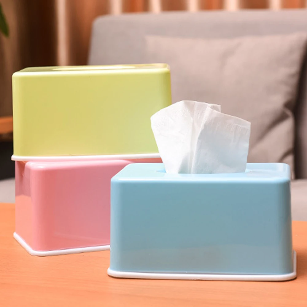 Rectangular Plastic Facial Tissue Napkin Box Toilet Paper Dispenser Case Holder Home Office Pink Blue Green Optional 1Pc
Rectangular Plastic Facial Tissue Napkin Box Toilet Paper Dispenser Case Holder Home Office Pink Blue Green Optional 1Pc