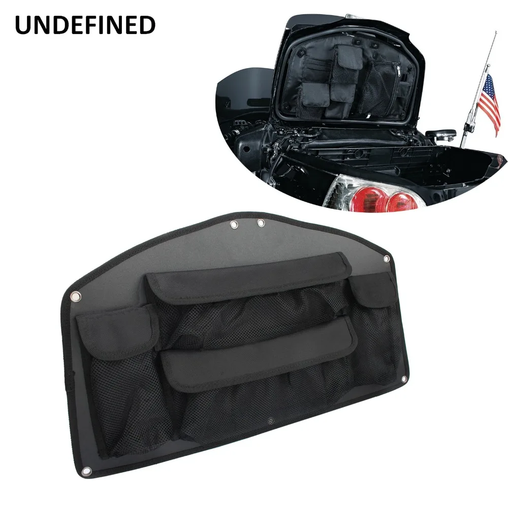 Black Motorcycle Rear Trunk Lid Organizer Bag Luggage Tool Hardbag Saddle Bags For Honda Gold Wing GL1800 2001-2017 UNDEFINED
Black Motorcycle Rear Trunk Lid Organizer Bag Luggage Tool Hardbag Saddle Bags For Honda Gold Wing GL1800 2001-2017 UNDEFINED