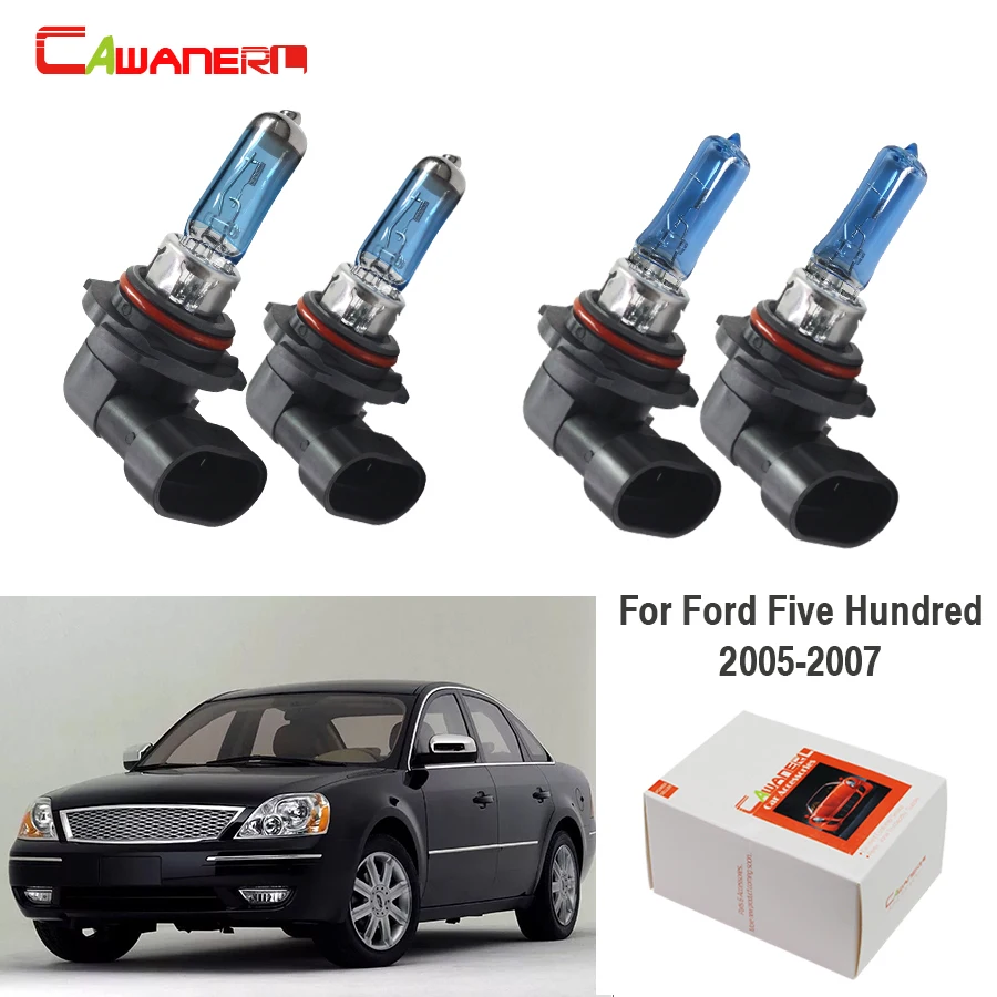 Cawanerl 100W Car Halogen Bulb Headlight Light High & Low Beam 4300K 12V High Power For Ford Five Hundred 4-Door 3.0L 2005-2007
Cawanerl 100W Car Halogen Bulb Headlight Light High & Low Beam 4300K 12V High Power For Ford Five Hundred 4-Door 3.0L 2005-2007
