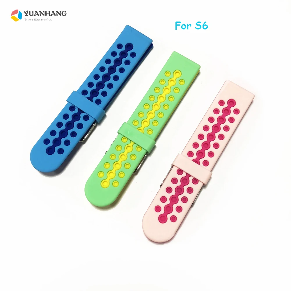Replace Smart Watch Strap for S6 Double Color 20MM Raw Ear Star Watchband Silicone Wrist Belt with Connection
Replace Smart Watch Strap for S6 Double Color 20MM Raw Ear Star Watchband Silicone Wrist Belt with Connection