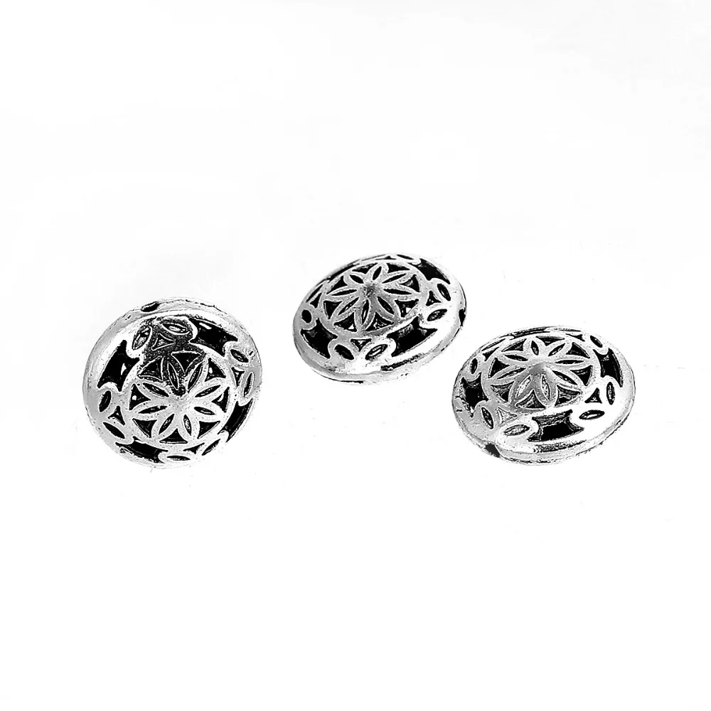 DoreenBeads Zinc Based Alloy Antique Silver Spacer Beads Round Hollow DIY Findings About 16mm Dia, Hole: Approx 1.2mm, 10 PCs
DoreenBeads Zinc Based Alloy Antique Silver Spacer Beads Round Hollow DIY Findings About 16mm Dia, Hole: Approx 1.2mm, 10 PCs