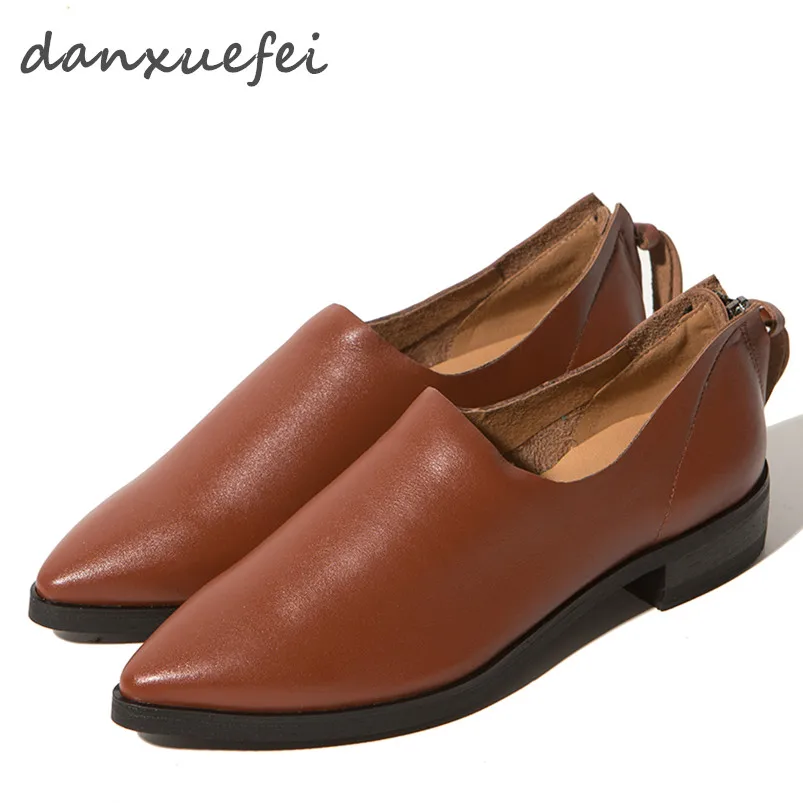 Women's genuine leather back zip slip-on flats loafers brand designer leisure epsdarilles comfortable moccasins brogues shoes
Women's genuine leather back zip slip-on flats loafers brand designer leisure epsdarilles comfortable moccasins brogues shoes
