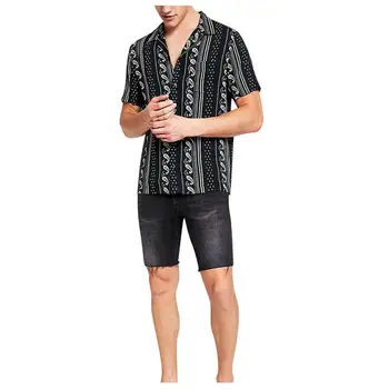 Men's Summer Fashion Casual Lapel Leopard Short Sleeve Shirt Blouse Breathable Men's Short Sleeve Brand Clothing blusa mascu
Men's Summer Fashion Casual Lapel Leopard Short Sleeve Shirt Blouse Breathable Men's Short Sleeve Brand Clothing blusa mascu