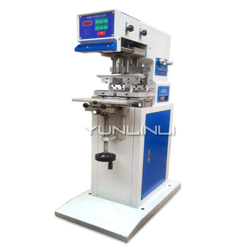 GB-C5 Type 2 Pneumatic Double Oil Pan Double Printing Head Scraper Type Two-color Pad Printing Machine Coding Machine
GB-C5 Type 2 Pneumatic Double Oil Pan Double Printing Head Scraper Type Two-color Pad Printing Machine Coding Machine