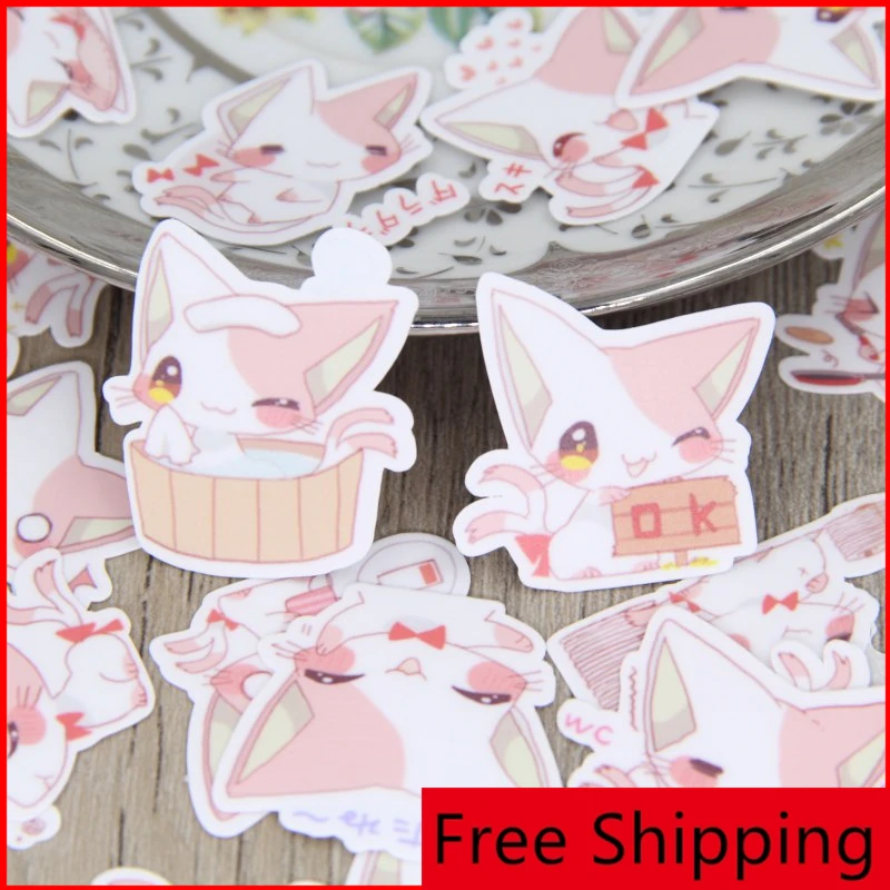 40 pcs Animal pretty cat personalized scrapbook Stickers scrapbooking material personalized sticker happy planner craft Diary
40 pcs Animal pretty cat personalized scrapbook Stickers scrapbooking material personalized sticker happy planner craft Diary