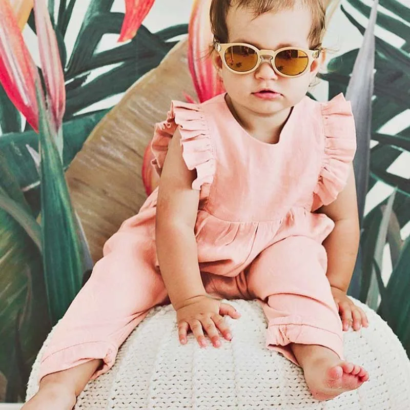 Cute Fashion Kids Newborn Baby Boy Girl Cotton Linen Romper Solid Sleeveless Ruffle Jumpsuit Outfit Summer Casual Clothes
Cute Fashion Kids Newborn Baby Boy Girl Cotton Linen Romper Solid Sleeveless Ruffle Jumpsuit Outfit Summer Casual Clothes