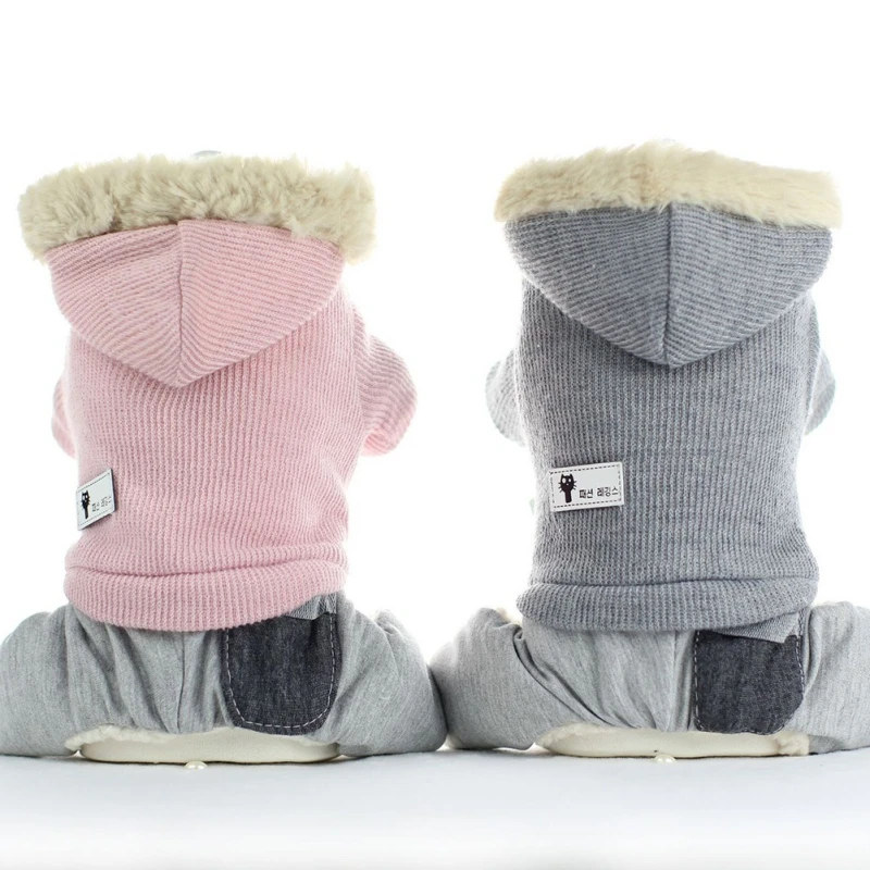 Wool Rabbit Dog Jumpsuit Winter Leather Pet Clothes Warm Padded Pets Hoodies Coat Puppy Cat Costumes Four-legged For Small Dogs
Wool Rabbit Dog Jumpsuit Winter Leather Pet Clothes Warm Padded Pets Hoodies Coat Puppy Cat Costumes Four-legged For Small Dogs
