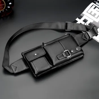 Men Retro Multi-function Pockets Luxury Designer Waist Packs Outdoor Sports Leisure Messenger Chest Bag Famous Brand Retro Bags
Men Retro Multi-function Pockets Luxury Designer Waist Packs Outdoor Sports Leisure Messenger Chest Bag Famous Brand Retro Bags