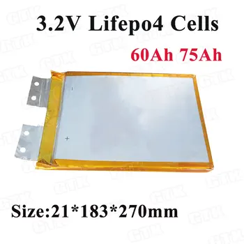 8pcs Lifepo4 3.2V 60Ah 75Ah lithium battery 3C-5C rate for diy 12v 24v motocycle eike motorhome rubber dinghy
8pcs Lifepo4 3.2V 60Ah 75Ah lithium battery 3C-5C rate for diy 12v 24v motocycle eike motorhome rubber dinghy