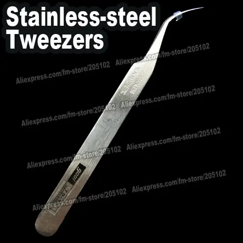 2pcs/lot Stainless Steel curved Tweezers,pick-up tools for DIY crystals,jewelry . pincers nipper nail art beauty hand clip
2pcs/lot Stainless Steel curved Tweezers,pick-up tools for DIY crystals,jewelry . pincers nipper nail art beauty hand clip