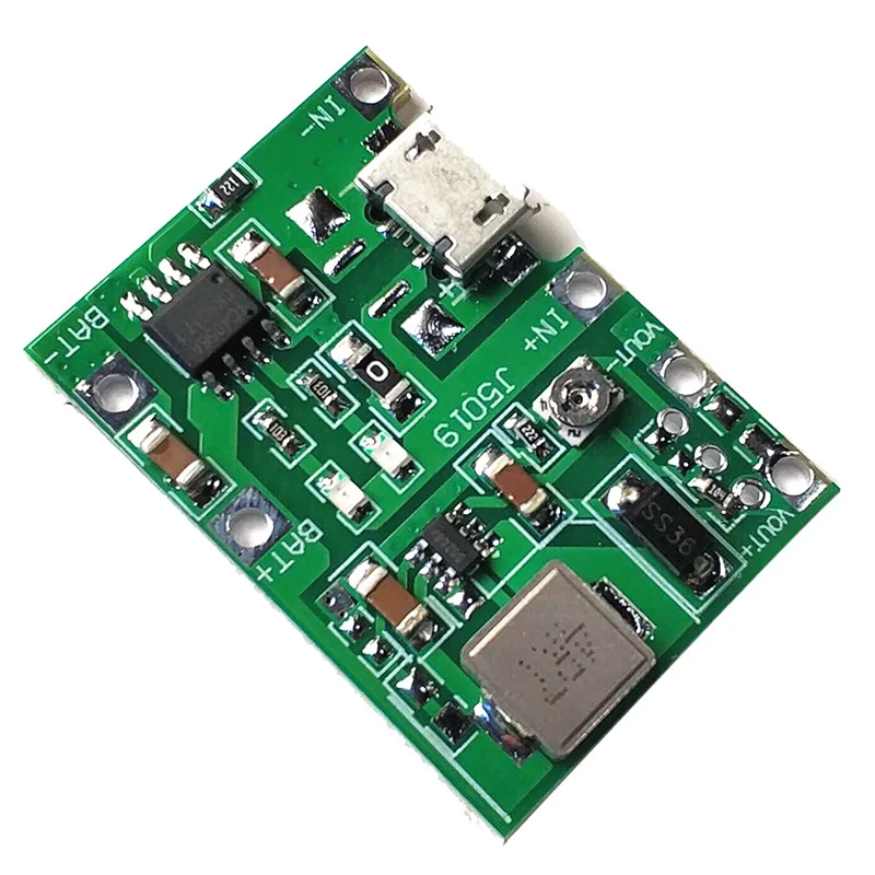3.7V 9V 5V 2A Adjustable Step Up 18650 Lithium Battery Charging Discharge Integrated Module
3.7V 9V 5V 2A Adjustable Step Up 18650 Lithium Battery Charging Discharge Integrated Module