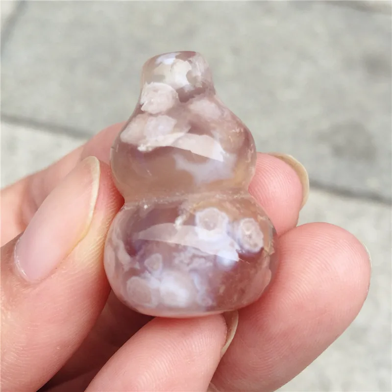 Beautiful Natural Cherry Blossom Agate gourd Pendant Jade Jewelry Fine Jewelry Healing Point Beads Reiki Quartz 1pcs
Beautiful Natural Cherry Blossom Agate gourd Pendant Jade Jewelry Fine Jewelry Healing Point Beads Reiki Quartz 1pcs