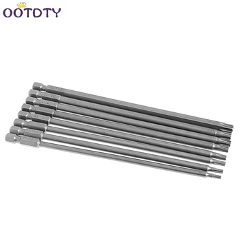 8Pcs 150mm Long Magnetic Torx Security Electric Screwdriver Drill Bits Set 
8Pcs 150mm Long Magnetic Torx Security Electric Screwdriver Drill Bits Set