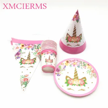 80Pcs/Lot Cups+Plates+Caps Pink Unicorn Theme Flag Decoration For Kids Birthday Party Wedding Family Party Baby Shower Supply
80Pcs/Lot Cups+Plates+Caps Pink Unicorn Theme Flag Decoration For Kids Birthday Party Wedding Family Party Baby Shower Supply