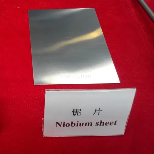 Niobium plate ASTM B392 niobium sheet 3mm*1000mm*2000mm,Nb content(%):99.95%,free shipping
Niobium plate ASTM B392 niobium sheet 3mm*1000mm*2000mm,Nb content(%):99.95%,free shipping