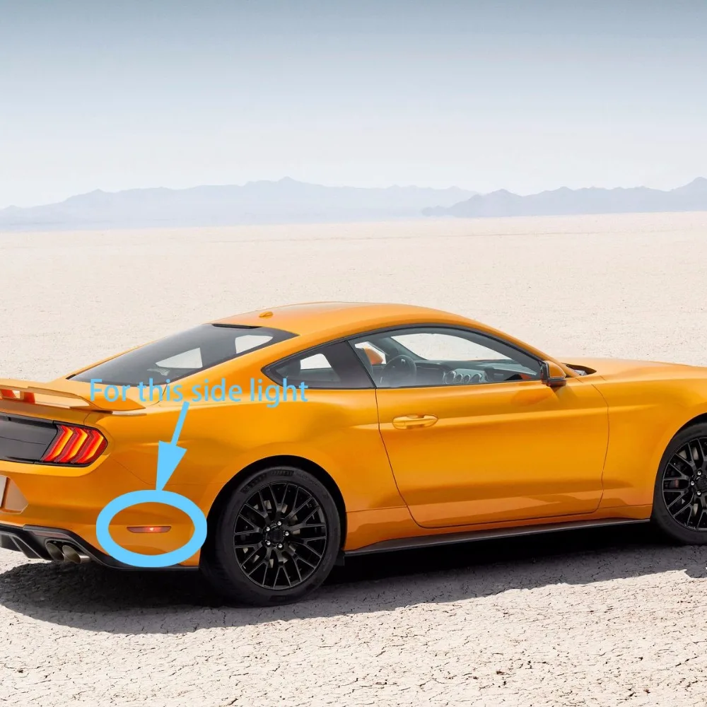 Ford Mustang 2010 с пламенем