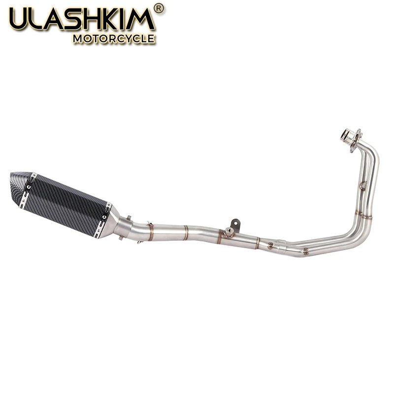 Motorcycle Exhaust Full System Middle Link Pipe Muffler Slip-On For Yamaha YZF R3 R25 YZF-R3 MT-03 MT03 2014 to 2018
Motorcycle Exhaust Full System Middle Link Pipe Muffler Slip-On For Yamaha YZF R3 R25 YZF-R3 MT-03 MT03 2014 to 2018