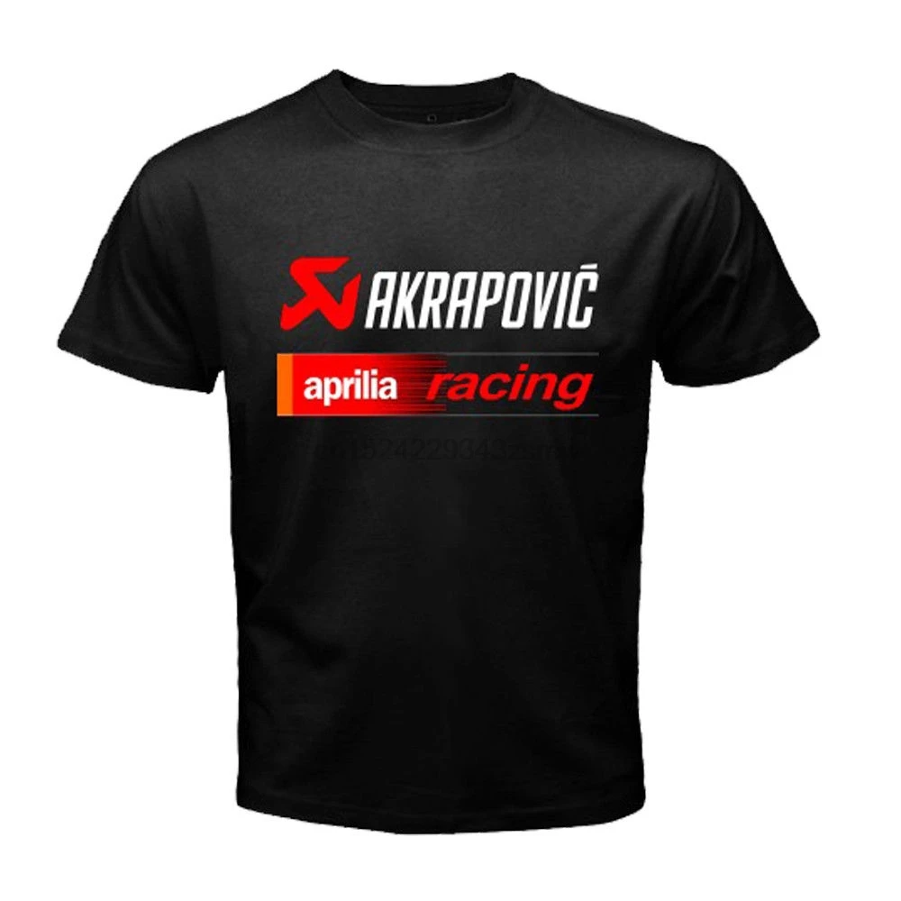 AKRAPOVIC APRILIA RACINGER LOGO MENS BLACK T-SHIRT Shirt Size S-2XL Cheap Price 100 Cotton Tee Shirts Clothing T shirt
AKRAPOVIC APRILIA RACINGER LOGO MENS BLACK T-SHIRT Shirt Size S-2XL Cheap Price 100 Cotton Tee Shirts Clothing T shirt