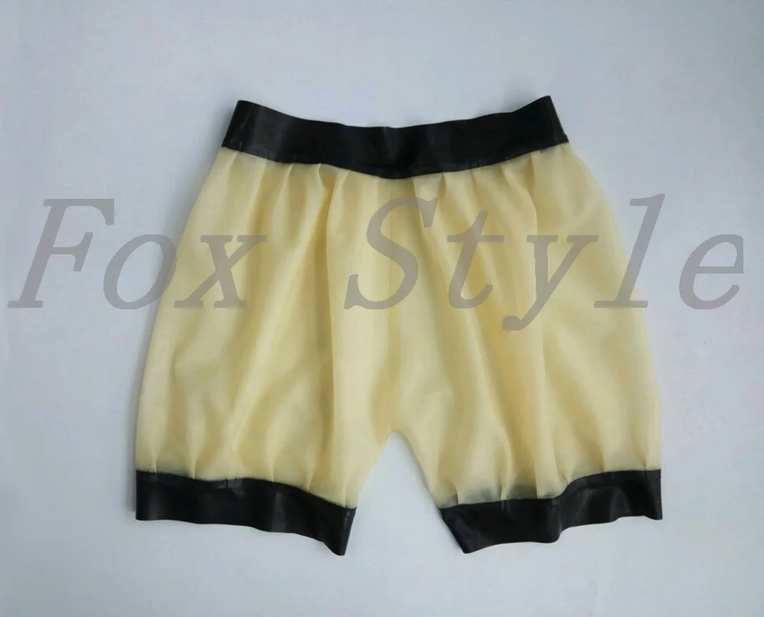 free shipping rubber latex bloomers transparent pants sexy latex rubber shorts fox style
free shipping rubber latex bloomers transparent pants sexy latex rubber shorts fox style