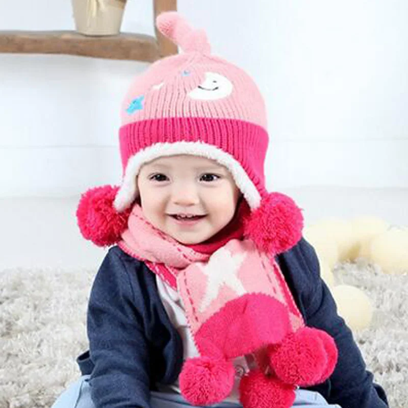 2016 New Baby Cap And Scarf A Set Winter Outdoor Warm For Children Beanies Hat Moon Stars 5-Pointed Star Cute Wear Scarves Hats
2016 New Baby Cap And Scarf A Set Winter Outdoor Warm For Children Beanies Hat Moon Stars 5-Pointed Star Cute Wear Scarves Hats