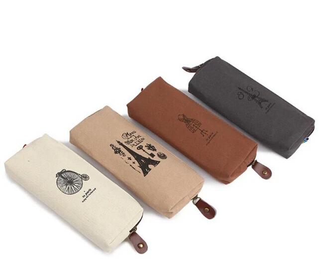 Cute Kawaii Fabric Pencil Case Vintage Retro Eiffel Tower Zipper Pencil Bag Holder for Kids School Supplies Student
Cute Kawaii Fabric Pencil Case Vintage Retro Eiffel Tower Zipper Pencil Bag Holder for Kids School Supplies Student