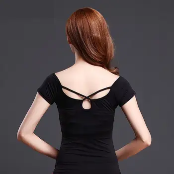 Sexy Women Dance Shirt Latin Ballroom Modern Salsa Tango Samba Latin Training Shirts Leopard Practice Female Adult Dance Tops
Sexy Women Dance Shirt Latin Ballroom Modern Salsa Tango Samba Latin Training Shirts Leopard Practice Female Adult Dance Tops