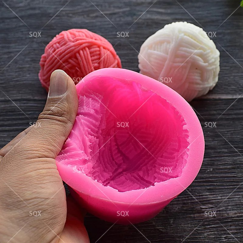 Wool Silicone Molds Yarn Soap Mold Handmade Soap Molds Silica Gel Die Aroma Stone Moulds Candle Mould SQ17212
Wool Silicone Molds Yarn Soap Mold Handmade Soap Molds Silica Gel Die Aroma Stone Moulds Candle Mould SQ17212
