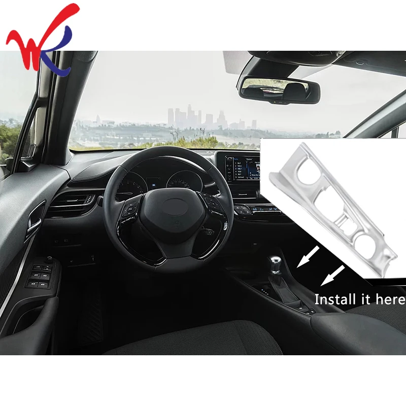 Loyalty for Toyota C-HR CHR 2016 2017 2018 Speed Changing Gear Box Central Control Box Cover Trim ABS Chrome Car Accessories
Loyalty for Toyota C-HR CHR 2016 2017 2018 Speed Changing Gear Box Central Control Box Cover Trim ABS Chrome Car Accessories