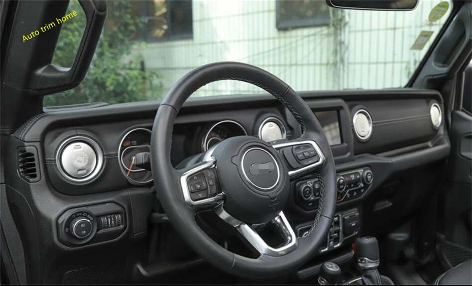 Metal Dashboard Middle / Inside Air Conditioner AC Outlet Vent Cover Trim For Jeep Wrangler JL 2018 - 2022 Accessories Interior
Metal Dashboard Middle / Inside Air Conditioner AC Outlet Vent Cover Trim For Jeep Wrangler JL 2018 - 2022 Accessories Interior