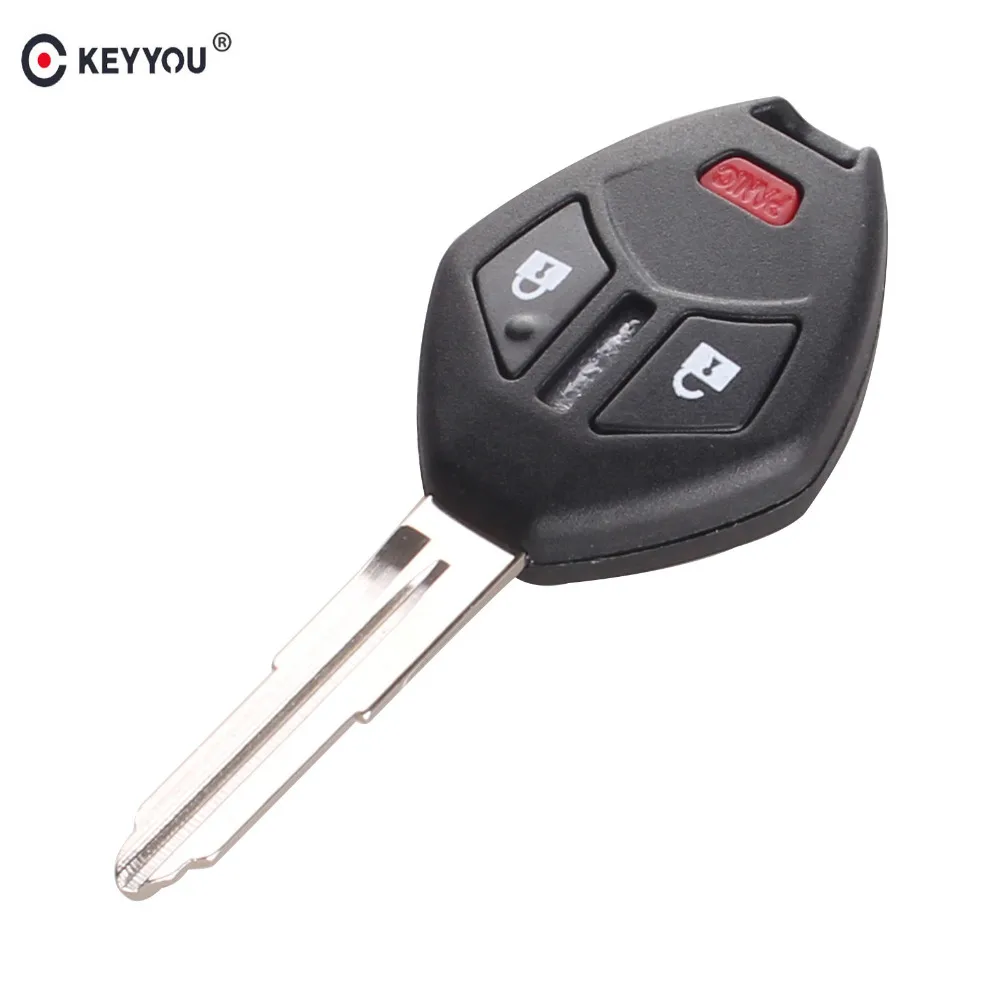 KEYYOU New Uncut Blade 3 Button Car Remote Key Case Shell Housing w Blade Fob For Mitsubishi Outlander 2008-2013
KEYYOU New Uncut Blade 3 Button Car Remote Key Case Shell Housing w Blade Fob For Mitsubishi Outlander 2008-2013