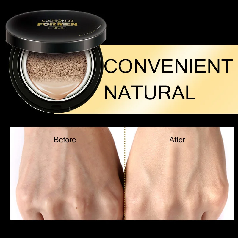 Men Air Cushion With Replace BB Cream Oil Control Concealer Moisturizing Foundation Makeup Bare Natural Man Face Care CD88
Men Air Cushion With Replace BB Cream Oil Control Concealer Moisturizing Foundation Makeup Bare Natural Man Face Care CD88
