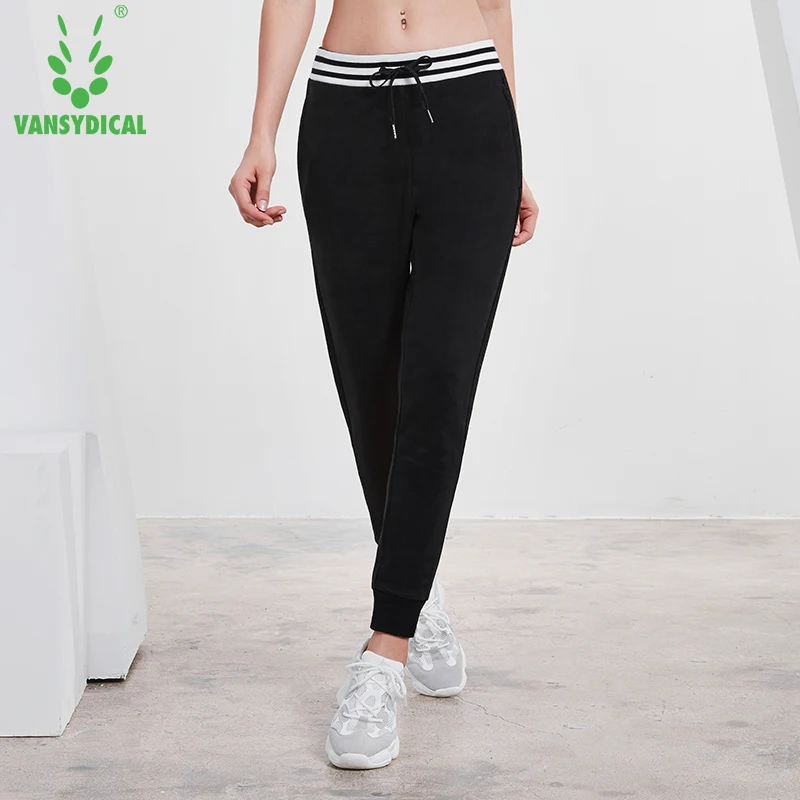 Vansydical Women Cotton Sports Slacks Drawstring Running Pants Slim Yoga Jogger Trousers Breathable Fitness Workout Sweatpants
Vansydical Women Cotton Sports Slacks Drawstring Running Pants Slim Yoga Jogger Trousers Breathable Fitness Workout Sweatpants