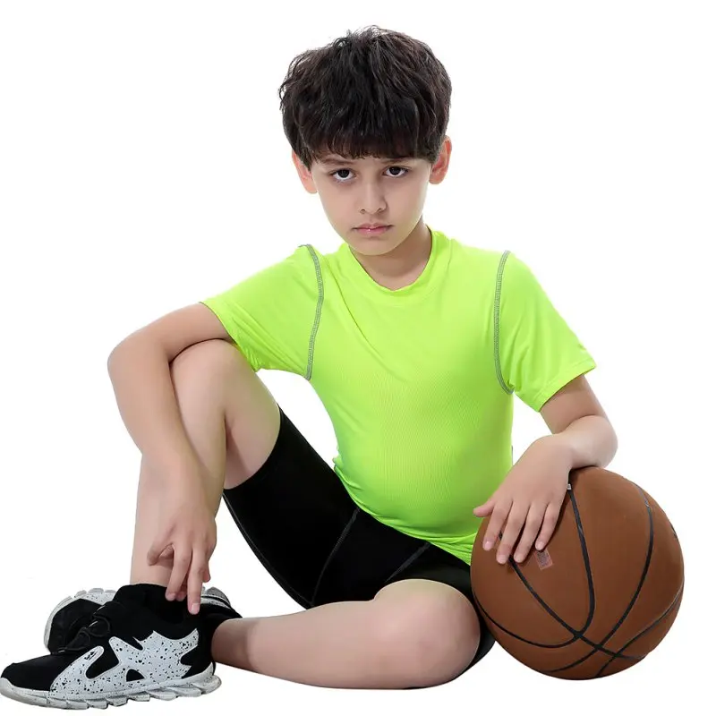 Kids Boys Compression Quick-Dry Running Tee Shirt Survetement Sports Training Skinny T-shrit
Kids Boys Compression Quick-Dry Running Tee Shirt Survetement Sports Training Skinny T-shrit