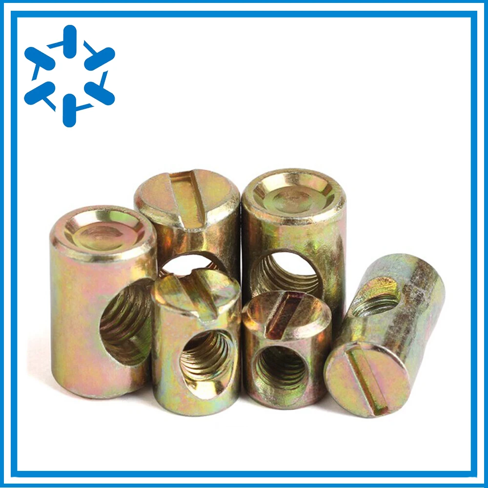 50pcs/lot Slotted horizontal hole barrel nut cylinder shape furniture fitting insert nuts Zinc plated M4/M5/M6/M8
50pcs/lot Slotted horizontal hole barrel nut cylinder shape furniture fitting insert nuts Zinc plated M4/M5/M6/M8