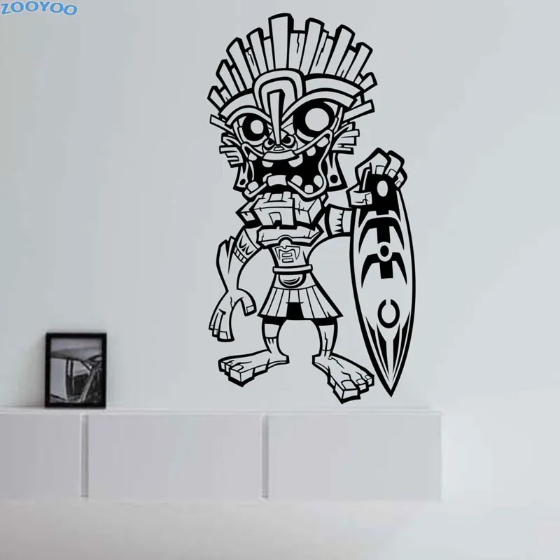 ZOOYOO Strange Tribal Man Hawaii Surfer Wall Sticker Creative Home Decor Removable Living Room Wall Decals Murals
ZOOYOO Strange Tribal Man Hawaii Surfer Wall Sticker Creative Home Decor Removable Living Room Wall Decals Murals